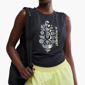 FP Movement Sport Mode Logo Muscle T-Shirt Sz M LNWOT